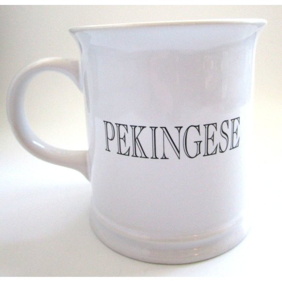 XPRES Best Friend Originals PEKINGESE Embossed/Raised DOG 3D Coffee Mug 2002 VTG - Picture 3 of 9